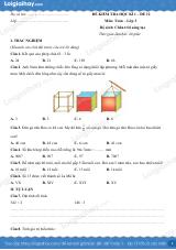 Đề kiểm tra học kì 1 Toán 3 Chân trời sáng tạo - Đề số 12
